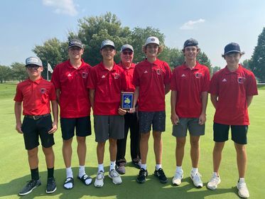 Vermillion edge Elk Point-Jefferson in golf dual at the Bluffs Golf Course